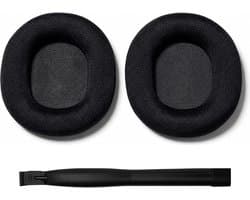 Set Oorkussens voor SteelSeries Gaming Headset - Arctis 7 Oorkussen - Arctis 1/3/5/7/7+/7P/7P+/7X/7X+/9/9X/Pro/Pro Wireless/Prime - Mesh met Traagschuim - Zwart