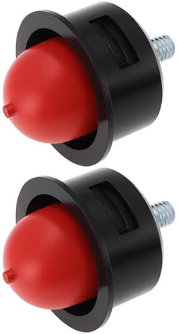 Dailygoods- Oliebol - 2 Stuks - Rubber/Kunststof - Hoogwaardige Materialen - Compatibel met Cobra DG350/M40C/M41C - Eenvoudig te Installeren - Primerbol — thumbnail 1