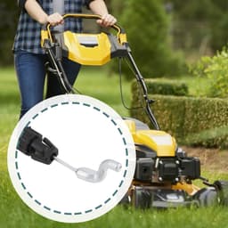 Dailygoods - 2 stuks Koppelingskabel voor Grasmaaier 69 inch Compatibel met Cub Cadet SC300HW — thumbnail 2