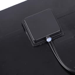 Zonnepaneel Ventilator - Draagbare Ventilator Solar - Buiten Ventileren - Laag Geluidsniveau - 5W - Zwart — thumbnail 2