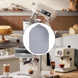 Keukenmachine Mat - Apparaat Onderlegger - Bakken en Koken - Voorkomt Kras Schade - 40 x 27 cm - Grijs — thumbnail 5