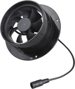 Zonneventilator - Luchtafvoer - Kassen Ventileren - Geluidsarme Motor - 8W Paneel - Meerkleurig — thumbnail 5