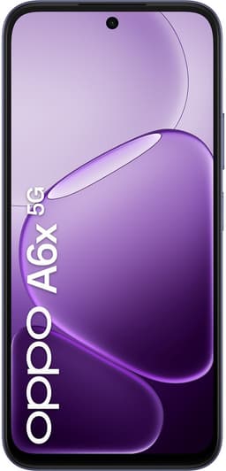 OPPO A6x 5G 17,1 cm (6.75") Dual SIM Android 15 USB Type-C 6 GB 256 GB 6100 mAh Paars — thumbnail 1