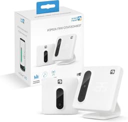 Intelligente Thermostaat - Slimme Verwarming - Energie Besparen - App en Spraakbesturing - Wifi Connectiviteit - Wit — thumbnail 1