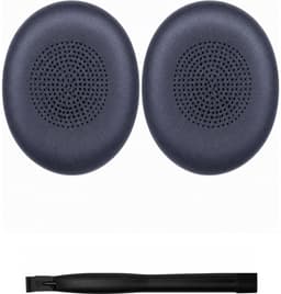 Set Oorkussens voor Jabra Headset - Elite 45h Oorkussen - Evolve2 65 / Evolve2 40 - Kunstleer met Traagschuim - Marineblauw — thumbnail 1