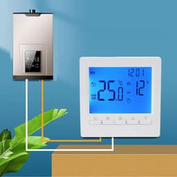 Programmeerbare Slimme Thermostaat met LCD Display voor Elektrische Verwarming — thumbnail 3