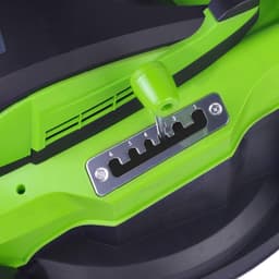 Elektrische grasmaaier - Gazonmaaier duwmaaier - Gazon onderhouden - Krachtige 2000W motor - 43 cm maaibreedte - Zwart — thumbnail 2