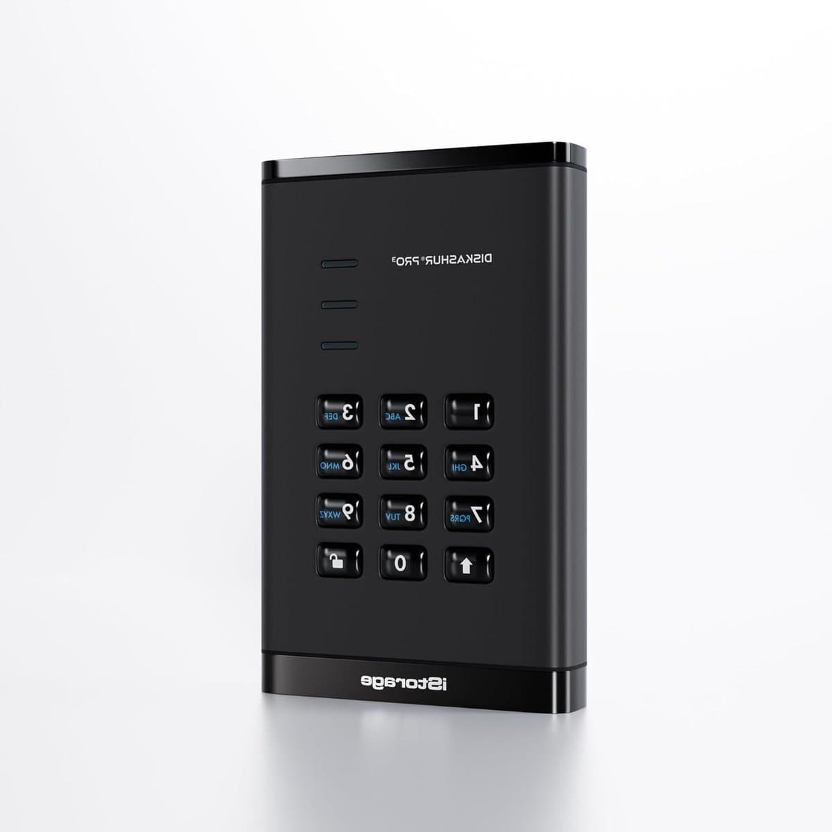 Externe Harde Schijf - Draagbare Opslag - Veilige Data Opslag - FIPS 140-3 Level 3 - 500 GB - Zwart — afbeelding 1