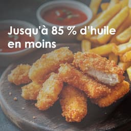 Dubbele Airfryer - Heteluchtfriteuse Airfryer - Gezond Koken - Twee Bakken - 11 Liter - Zwart — thumbnail 3
