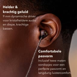 House of Marley Smile Jamaica USB C Oortjes met draad - Bedrade Oordopjes - Met Microfoon en 1knopsbediening - Eco Friendly Design - 9 mm Drivers - Knoopvrije Kabel - Brass — thumbnail 2
