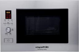 Inbouw Magnetron - Grillfunctie Oven - Snel Maaltijden Bereiden - Roestvrij Staal - 23 Liter - Zilver — thumbnail 2