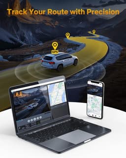 Dash Cam Auto - Autocamera Dual - Veilige Rit - Dubbele 4K Opname - 64GB SD Inbegrepen - Zwart — thumbnail 4