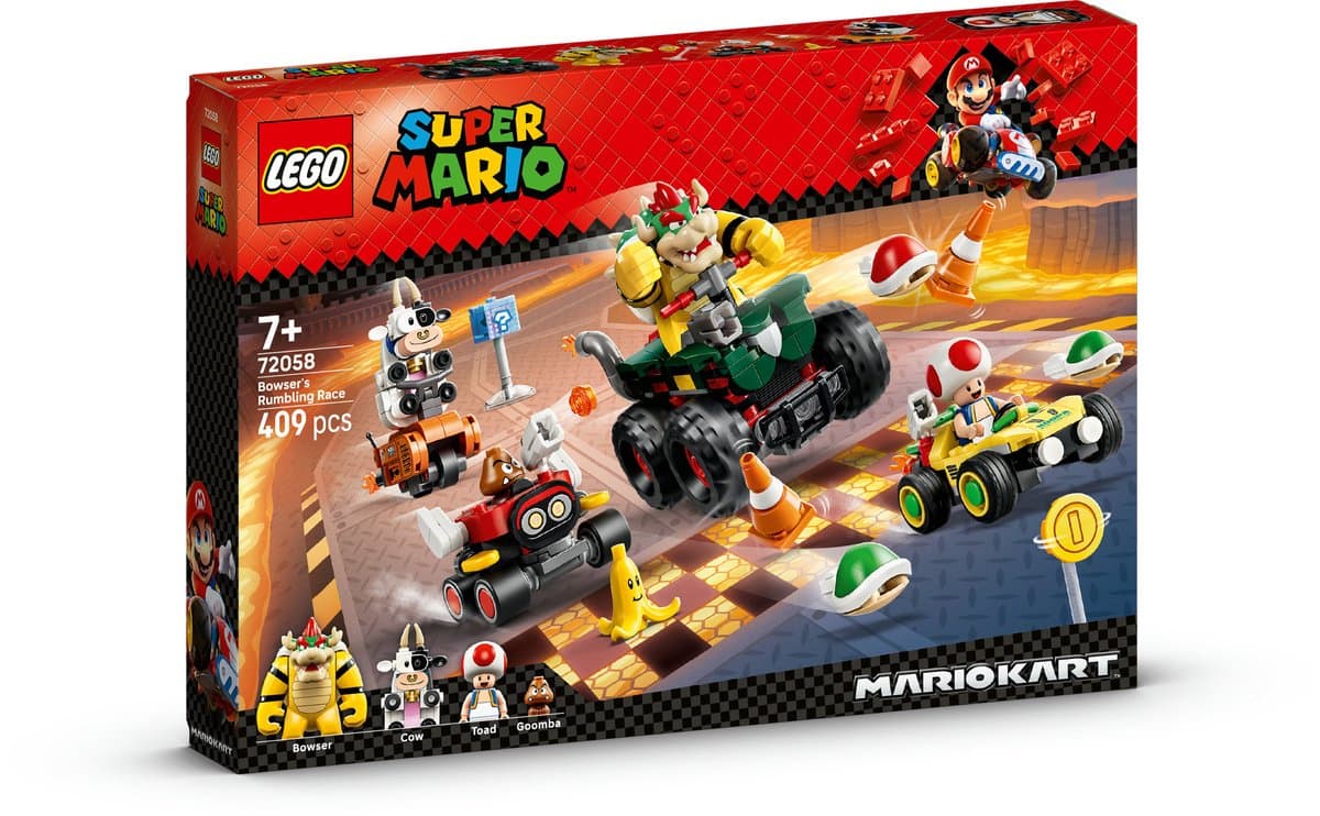 LEGO Super Mario - Mario Kart™ – Bowser's Rumbling Race - 72058 — afbeelding 1