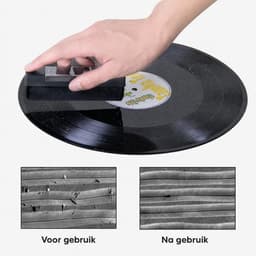 Hoogwaardige platenborstel - LP en Vinyl Borstel - LP Reinigingsset - schoonmaakborstel - Antistatische platenborstel - Antistatisch — thumbnail 5