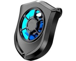 Deze draagbare USB-ventilator Geschikt voor mobiele telefoons wordt geleverd met een zuignap Geschikt voor een stabiele bevestiging en heeft een turbineontwerp met 8 bladen.