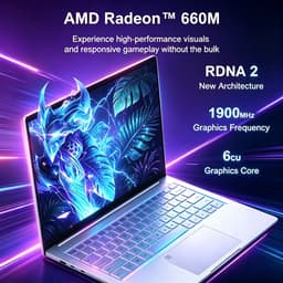 14 Inch Laptop S14 - AMD Ryzen 5 7535HS - 2240×1400 2,2K IPS‑scherm - 16GB LPDDR5‑512 NVMe SSD - Windows 11 - Blauwgrijs — thumbnail 3