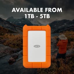 Externe Harde Schijf - Draagbare Opslag - Bestanden Beveiligen - Schok- en drukbestendig - Tot 5TB - Oranje — thumbnail 5
