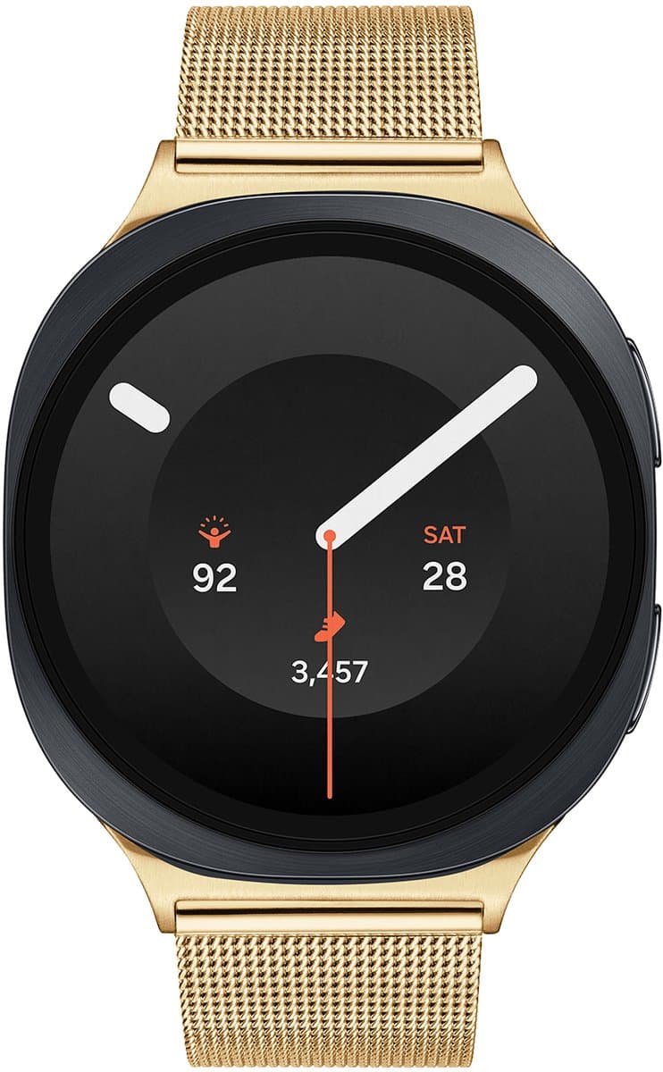 Samsung Galaxy Watch 9 Special Edition SA.L350ZGM20.LTE LTE 44 mm Zwart / Goud — afbeelding 1