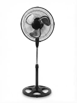 Krachtige Statiefventilator - Tafelventilator- 45W - 40CM - 3 Snelheden - Wit - — thumbnail 4
