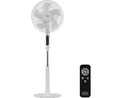 Black+Decker B0F99TBZ14 statiefventilator 40 cm - Extra stil door DC-motor - 30 Watt