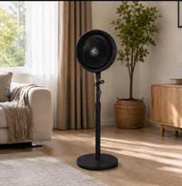 Statiefventilator - Ø 25 cm - 70W - 3 Snelheden - Verstelbare Hoogte (90-125 cm) - zwart — thumbnail 5