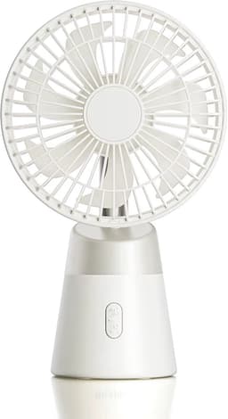 Mini Ventilator Oplaadbaar – Fluisterstil – USB Ventilator voor Bureau, Kantoor en Reizen – 5 Snelheden — thumbnail 1