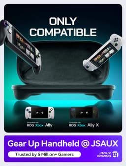 JSAUX 6-in-1 Docking Station voor Steam Deck / ROG Ally / Legion Go - HDMI 2.1 4K@120Hz - 100W PD - Gigabit Ethernet - Grijs - HB0603S — thumbnail 3
