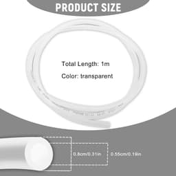 Brandstofslang 5 mm x 8 mm - flexibel en sterk - universeel voor auto, motor, grasmaaier - transparant - ShopVlot — thumbnail 5
