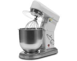 Saro FP 107 Staande mixer 500 W Roestvrijstaal, Wit