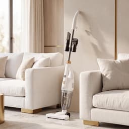 AG3500 Steelstofzuiger - 3-in-1 Snoerstofzuiger - 600W - Sterke Zuigkracht - Zonder Zak - HEPA Filter - LED Verlichting - Handstofzuiger - Lichtgewicht - White — thumbnail 5
