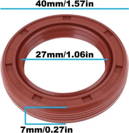 SnelShoppen - Grasmaaier Motor TG4 Type Oliekeerring 27x40x7mm Vervangingsonderdeel voor Kohler Courage XT-serie Motoren — thumbnail 3