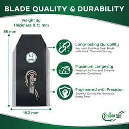 Omgoods - 6x Robot Grasmaaier Messen Ultra Scherp - Vervangende Blades voor Husqvarna, Gardena, Yard Force — thumbnail 5