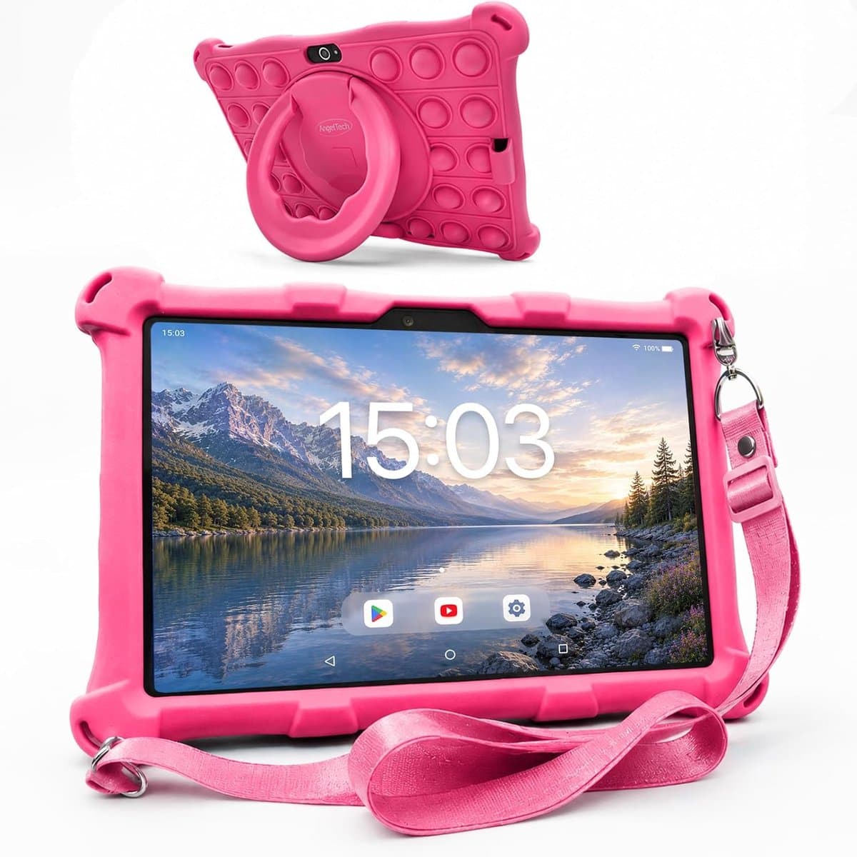 Kindertablet XL 10 Inch HD - 3 + 4 GB RAM - 32 GB ROM - Veilig en leerzaam - SnelShoppen — afbeelding 1