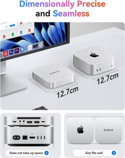 Externe SSD - Draagbare Opslag - Snelle Data Transfer - USB4 40Gbps - 512 GB - Zilver — thumbnail 5