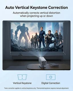 SnelShoppen - XRQ Videoprojector V16 - Draagbare Beamer voor Feest, Camping en Thuisbioscoop - 1080P HD Beeldkwaliteit - Compact en Lichtgewicht — thumbnail 4