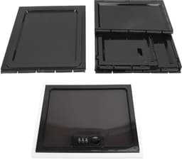 SnelShoppen - Lockable Food Storage Box - Veiligheidskast voor Koelkast - Robuust Plastic - 3-Cijferige Combinatiecode - Voedselveiligheid en Geneesmi — thumbnail 3