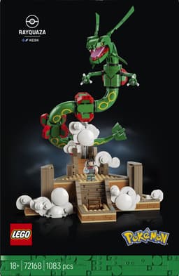 LEGO Pokémon - Rayquaza Bouwpakket voor Volwassenen met Dieren Figuur - 72168 — thumbnail 1