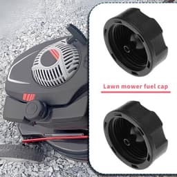 Brandstoftankdop 2 Stuks - Compatibel met Sheppach MS 139-42/MS 161-46 - Vervangt OEM 5911240031 - Buitendiameter 60 mm - Hoogte 24,5 mm - Duurzaam kunststof - Brandstofdop — thumbnail 2