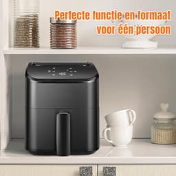ZRNS® Mini Airfryer - Heteluchtfriteuse Klein - Compact - Bakken | Braden | Opwarmen — thumbnail 4