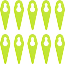 SnelShoppen - 100 Stuks Grasmaaier Plastic Snijbladen Vervangend voor Tuinieren Gtech ST01 ST02 ST04 ST05 ST20 GT3.0 GT4.0 GT50 - Duurzaam en Flexibel — thumbnail 1