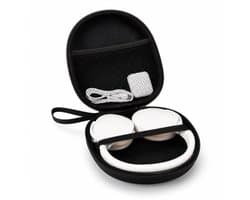 Koptelefoon Hoes – Koptelefoon Case - Headphone Case - Waterbestendige hardcase voor koptelefoon - Stootvast - EVA Beschermhoes voor Bluetooth Headset & HoofdtelefoonHeadset Case - Zwart