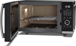 Magnetron met Grill - Oven Combimagnetron - Snel Eten Opwarmen - Met Ontdooifunctie - 25 Liter - Zwart — thumbnail 5