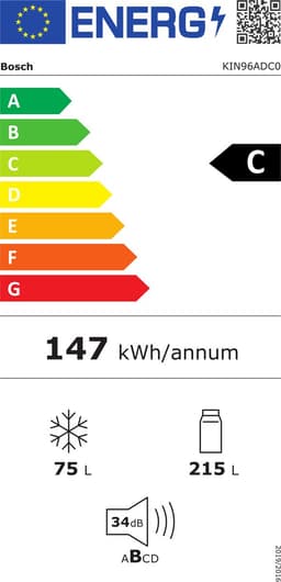Bosch Serie 4 KIN96ADC0 koel-vriescombinatie Ingebouwd 290 l — thumbnail 2