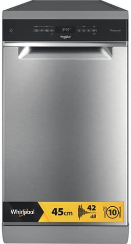 Whirlpool WH6FB10BS7A0X Vrijstaand 10 couverts — thumbnail 1