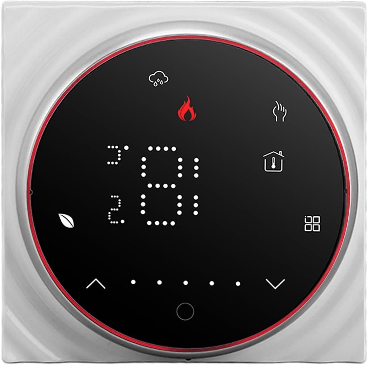 Slimme Thermostaat - Digitale Thermostaat - Energie Besparen - Programmeerbaar Schema - AC95-240V - Zwart — afbeelding 1