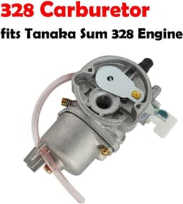 SnelShoppen - Grasmaaier Carburetor, Vervangende Onderdelen voor Grasmaaier Motor, Carburetor Carb Vervanging voor 328 Tanaka Sum, Hoogwaardige Alumin — thumbnail 3