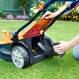 Elektrische Grasmaaier – Elektrische Grasmaaier Duwmaaier – Gazonmaaier – Tuinmaaier – Grasmaaier Met Mulchfunctie – 1600W Motor – 37 cm Maaibreedte — thumbnail 4