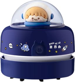 Tafelstofzuiger - Mini Stofzuiger Bureau - Bureau Schoonhouden - Grappig Cartoondesign - 96 x 83 cm - Sterrenkleur — thumbnail 1