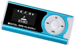 Compacte MP3 speler - Blauwe muziekspeler - MP3 - Blauw - Exclusief SD kaart - CHPN — thumbnail 1