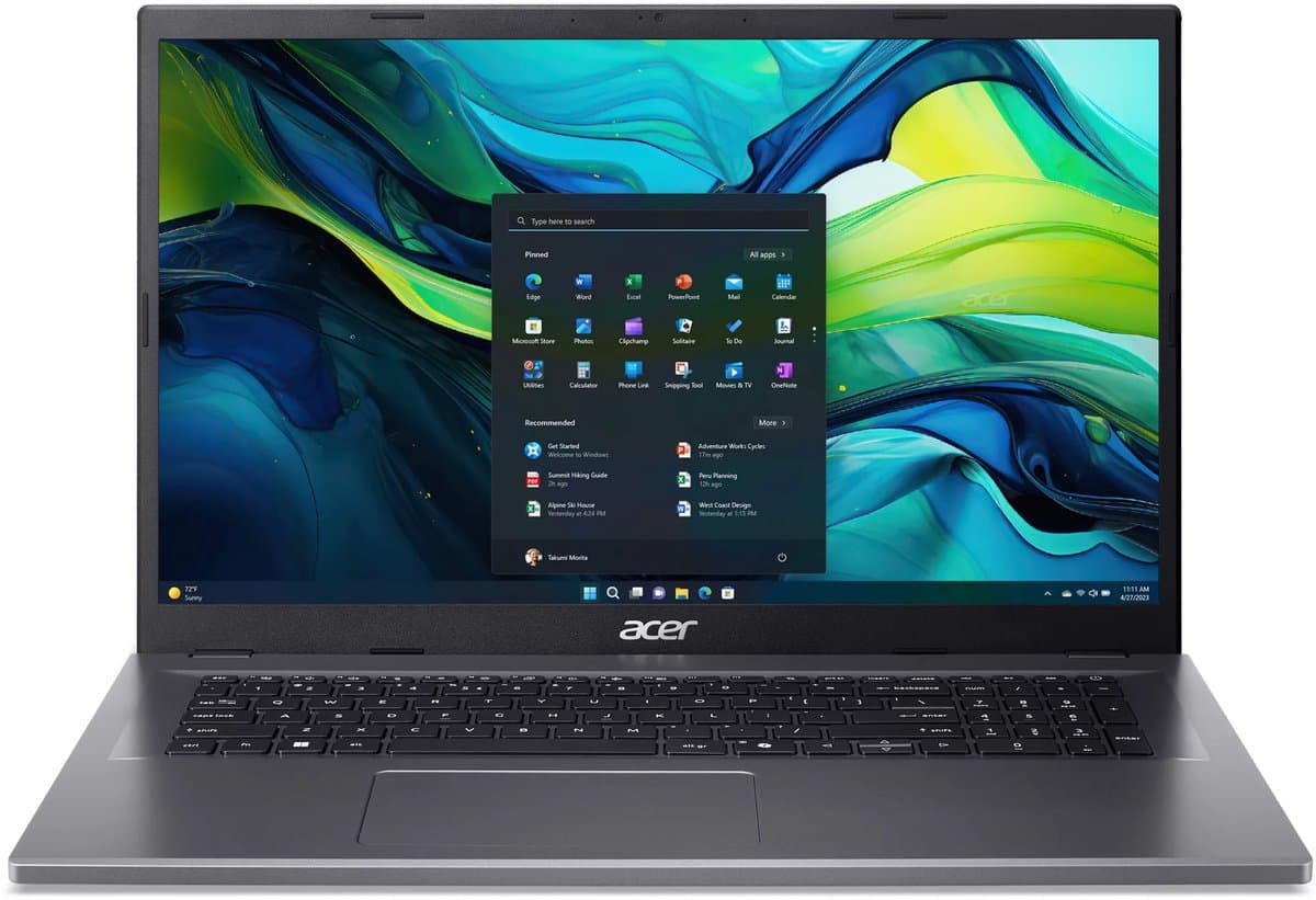 Acer Aspire 17 A17-51M-5202 A17-51M - QWERTY — afbeelding 1